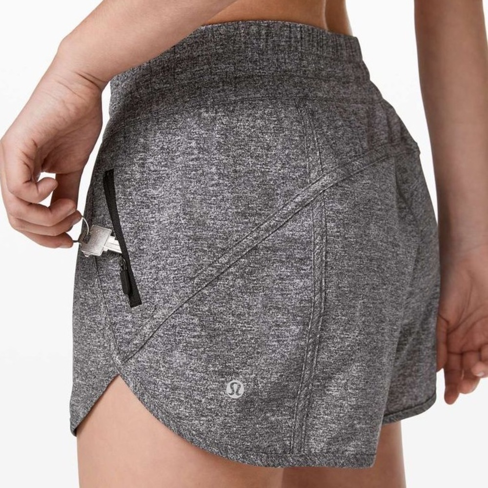 Lululemon Tracker Short 4" Heather Grey